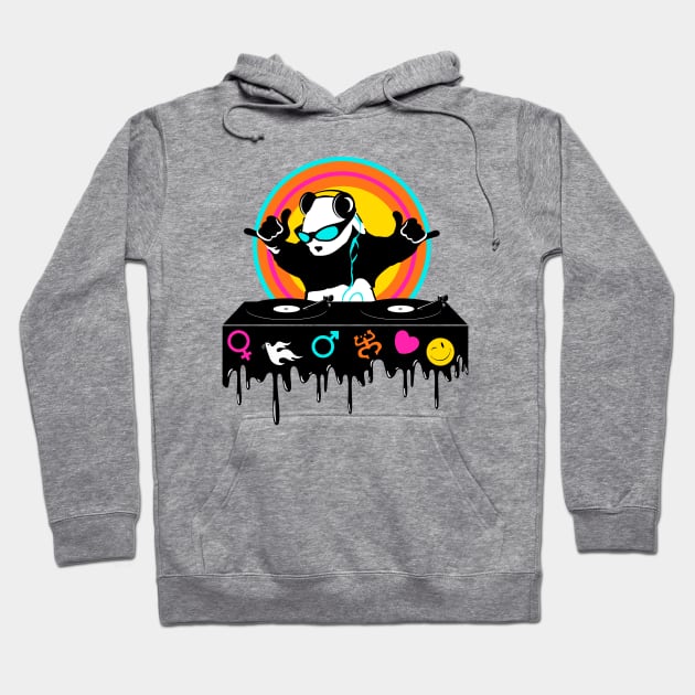 Panda - Monium Dj Hoodie by Artizan